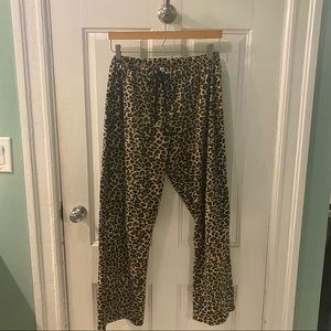Leopard / Cheetah Fleece Pajama Pants